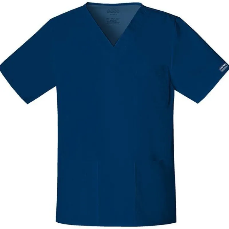 Cherokee Workwear Stretch Scrub Tops*V-Neck Unisex Scrub Top