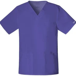 Cherokee Workwear Stretch Scrub Tops*V-Neck Unisex Scrub Top