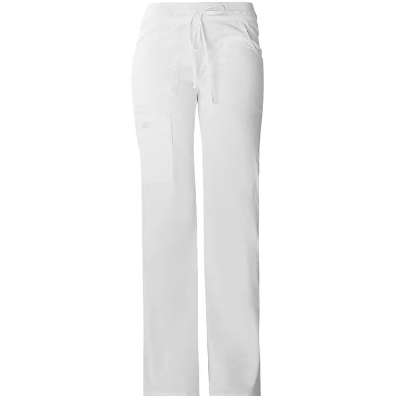 Cherokee Workwear Stretch Scrub Pants*Women's Jr. Fit Cargo Scrub Pants-Tall