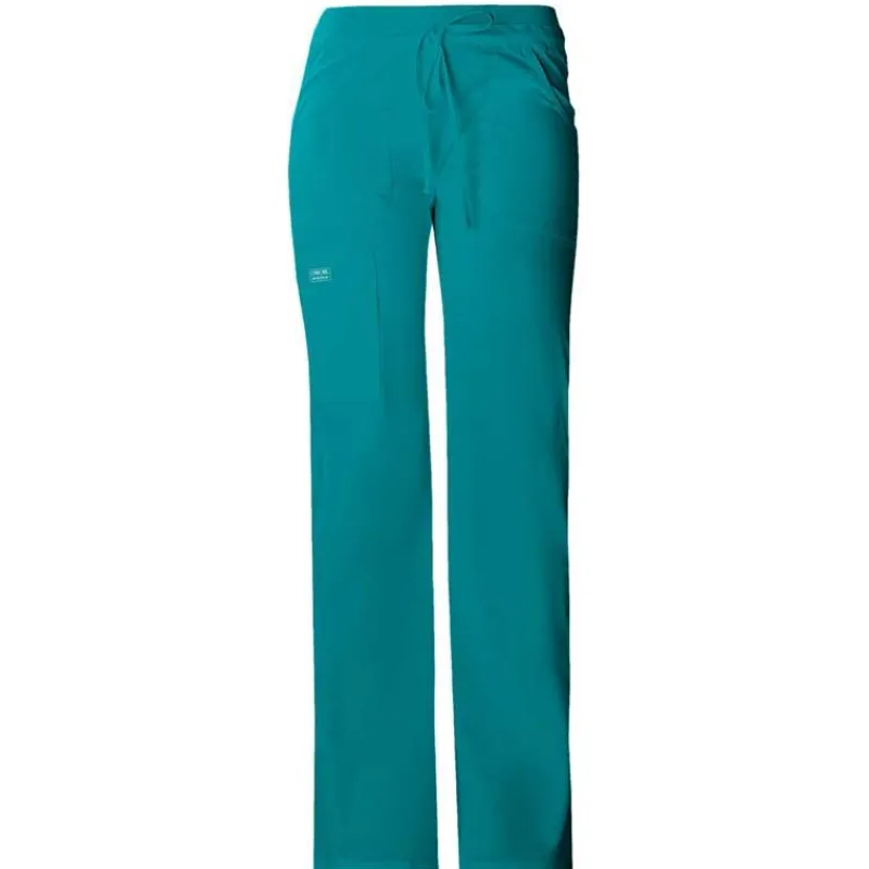 Cherokee Workwear Stretch Scrub Pants*Women's Jr. Fit Cargo Scrub Pants-Tall