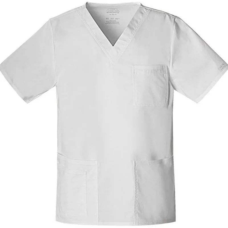 Cherokee Workwear Stretch Scrub Tops*V-Neck Unisex Scrub Top