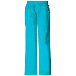 Cherokee Workwear Stretch Scrub Pants*Elastic Waist Scrub Pants - Petite