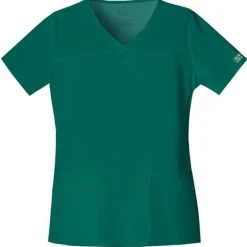 Cherokee Workwear Stretch Scrub Tops*Women's V-Neck Scrub Top