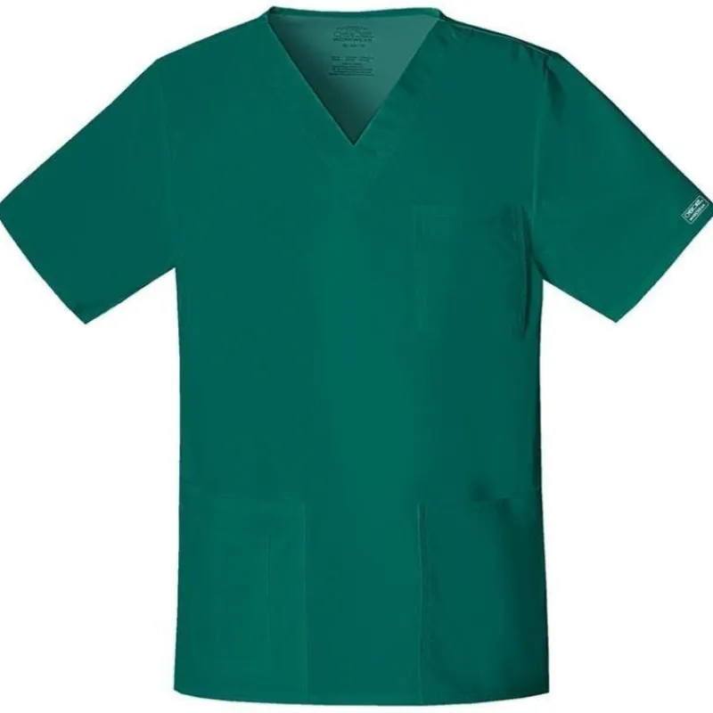 Cherokee Workwear Stretch Scrub Tops*V-Neck Unisex Scrub Top