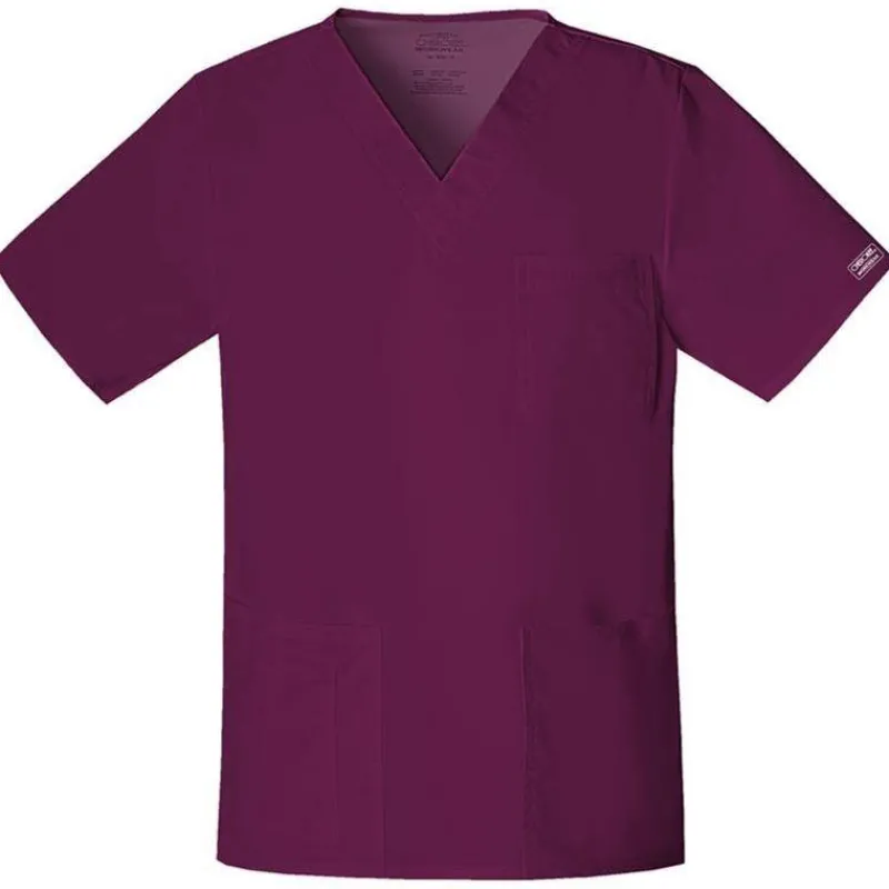 Cherokee Workwear Stretch Scrub Tops*V-Neck Unisex Scrub Top
