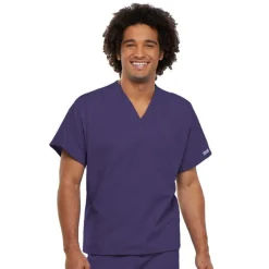 Cherokee Workwear Scrub Tops*Unisex V-Neck Scrub Top