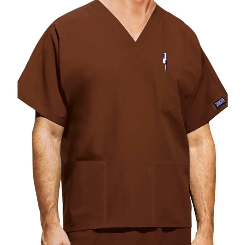 Cherokee Workwear Scrub Tops*Unisex 3-Pocket Scrub Top