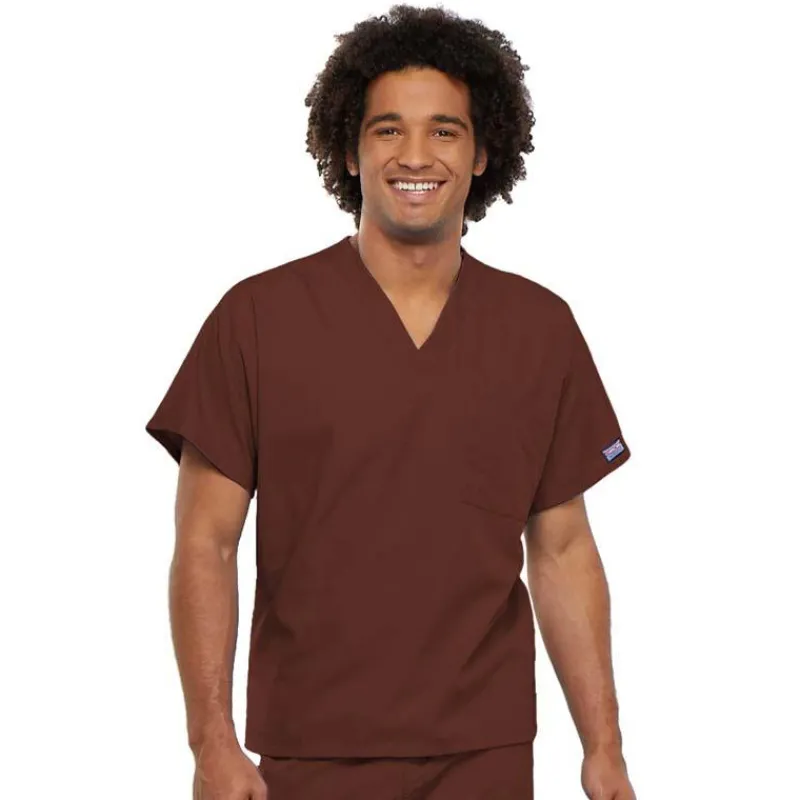 Cherokee Workwear Scrub Tops*Unisex V-Neck Scrub Top
