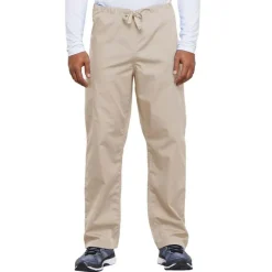 Cherokee Workwear Scrub Pants*Unisex Drawstring Cargo Pocket Scrub Pants - Short