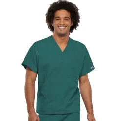 Cherokee Workwear Scrub Tops*Unisex V-Neck Scrub Top