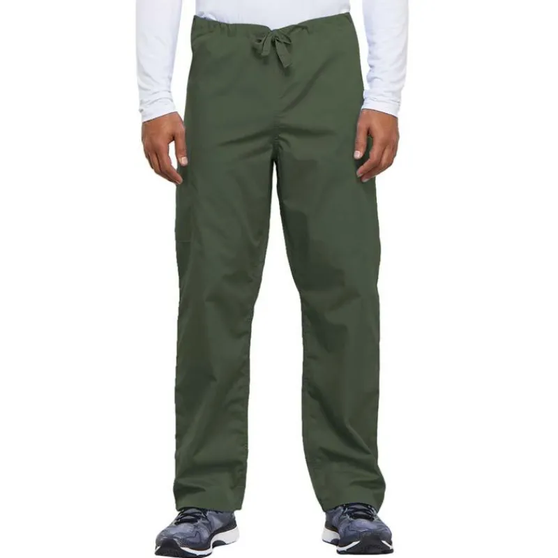 Cherokee Workwear Scrub Pants*Unisex Drawstring Cargo Pocket Scrub Pants - Short