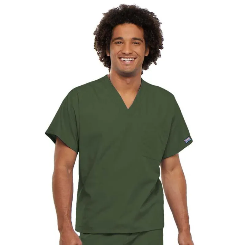 Cherokee Workwear Scrub Tops*Unisex V-Neck Scrub Top