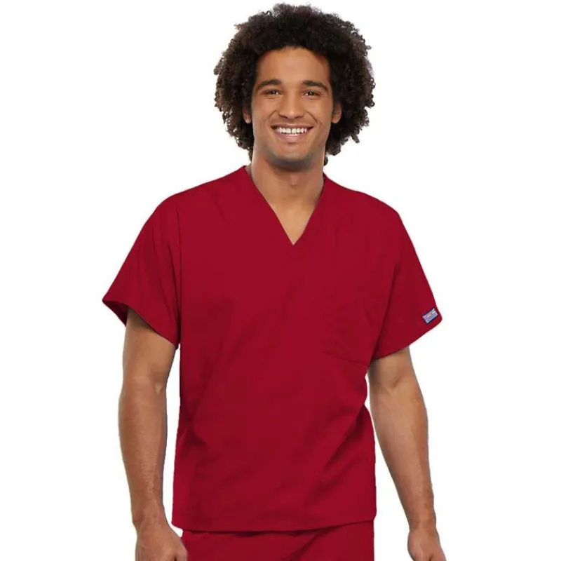 Cherokee Workwear Scrub Tops*Unisex V-Neck Scrub Top