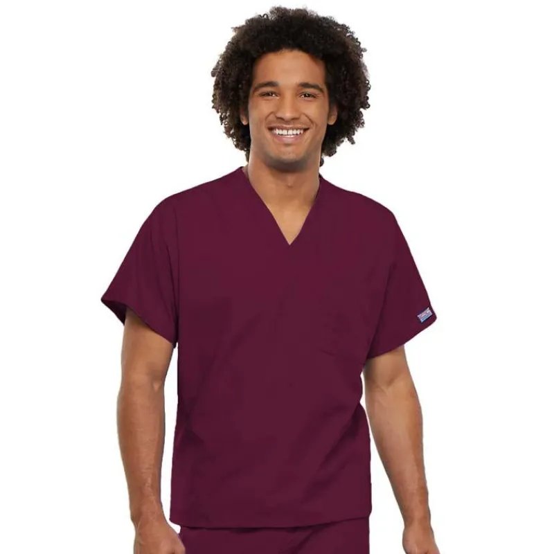 Cherokee Workwear Scrub Tops*Unisex V-Neck Scrub Top