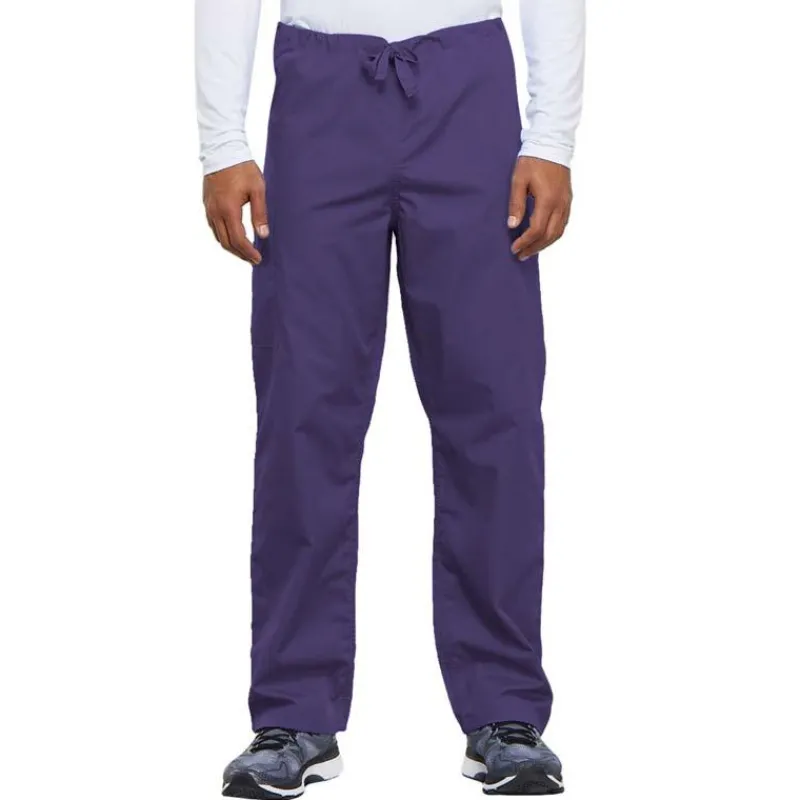 Cherokee Workwear Scrub Pants*Unisex Drawstring Cargo Pocket Scrub Pants - Short