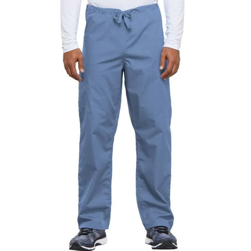 Cherokee Workwear Scrub Pants*Unisex Drawstring Cargo Pocket Scrub Pants - Short