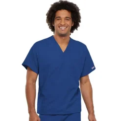 Cherokee Workwear Scrub Tops*Unisex V-Neck Scrub Top