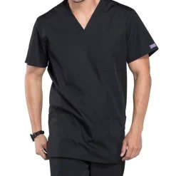 Cherokee Workwear Scrub Tops*Unisex 3-Pocket Scrub Top