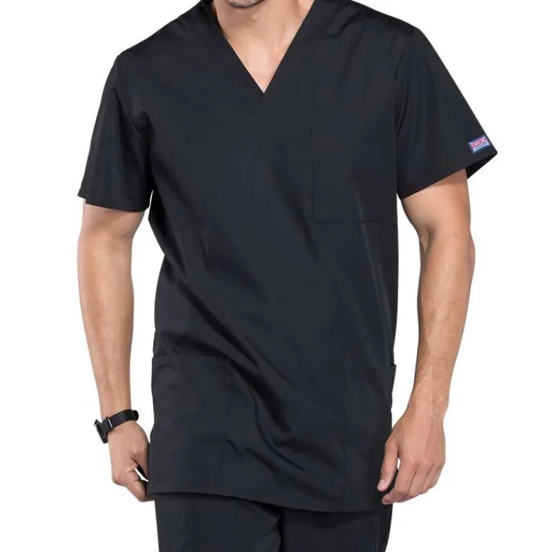 Cherokee Workwear Scrub Tops*Unisex 3-Pocket Scrub Top
