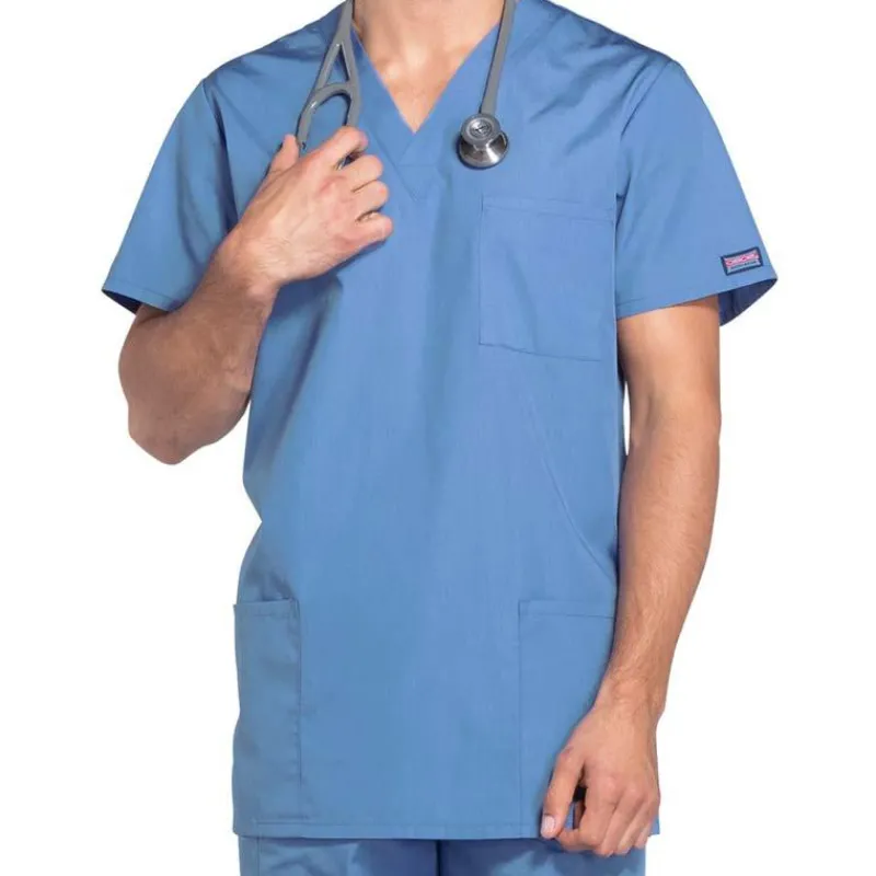 Cherokee Workwear Scrub Tops*Unisex 3-Pocket Scrub Top
