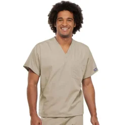 Cherokee Workwear Scrub Tops*Unisex V-Neck Scrub Top