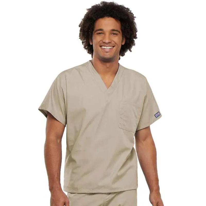 Cherokee Workwear Scrub Tops*Unisex V-Neck Scrub Top
