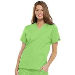 Cherokee Workwear Scrub Tops*V-Neck Tunic Scrub Top