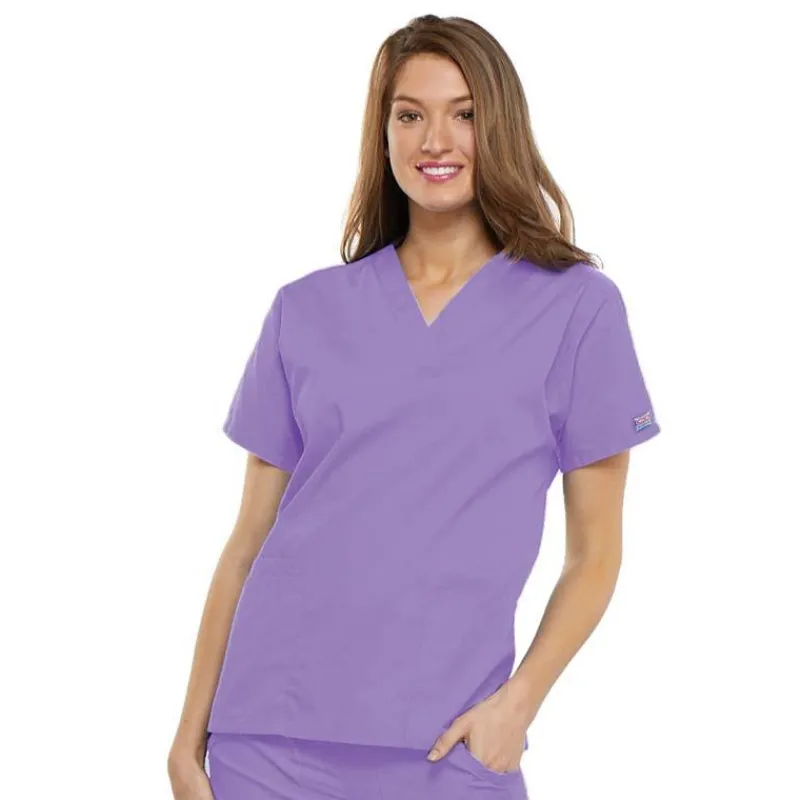 Cherokee Workwear Scrub Tops*V-Neck Tunic Scrub Top