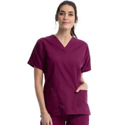 Cherokee Workwear Scrub Tops*V-Neck Tunic Scrub Top