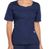 Cherokee Workwear Scrub Tops*Women's Novelty V-Neck Scrub Top