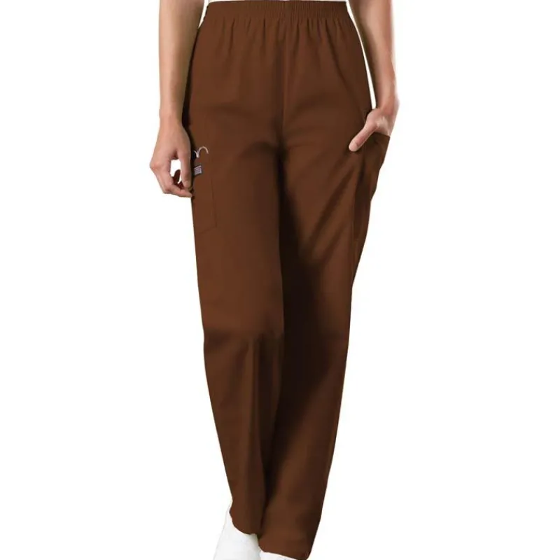 Cherokee Workwear Scrub Pants*Women's Pull On Cargo Scrub Pants - Tall