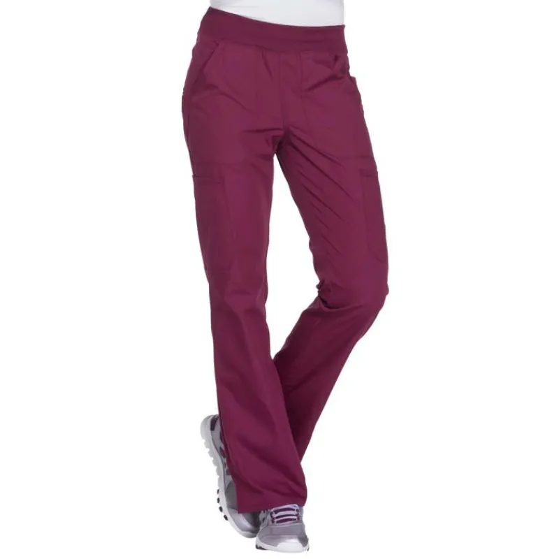 Cherokee Workwear Scrub Pants*Women's Pull-On Cargo Scrub Pant