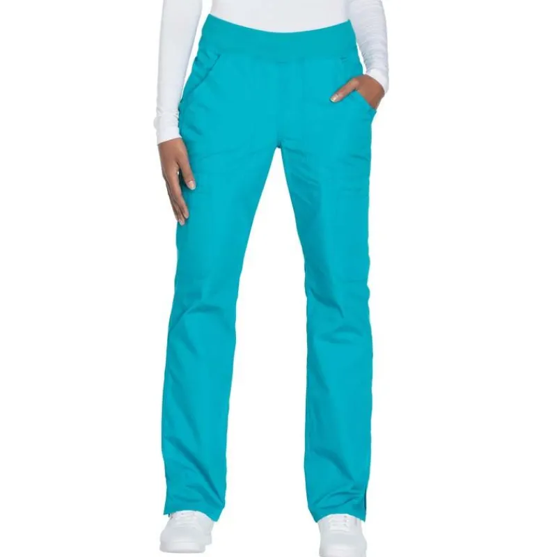 Cherokee Workwear Scrub Pants*Women's Pull-On Cargo Scrub Pant