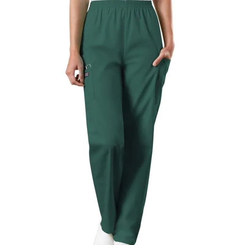 Cherokee Workwear Scrub Pants*Women's Pull On Cargo Scrub Pants - Petite
