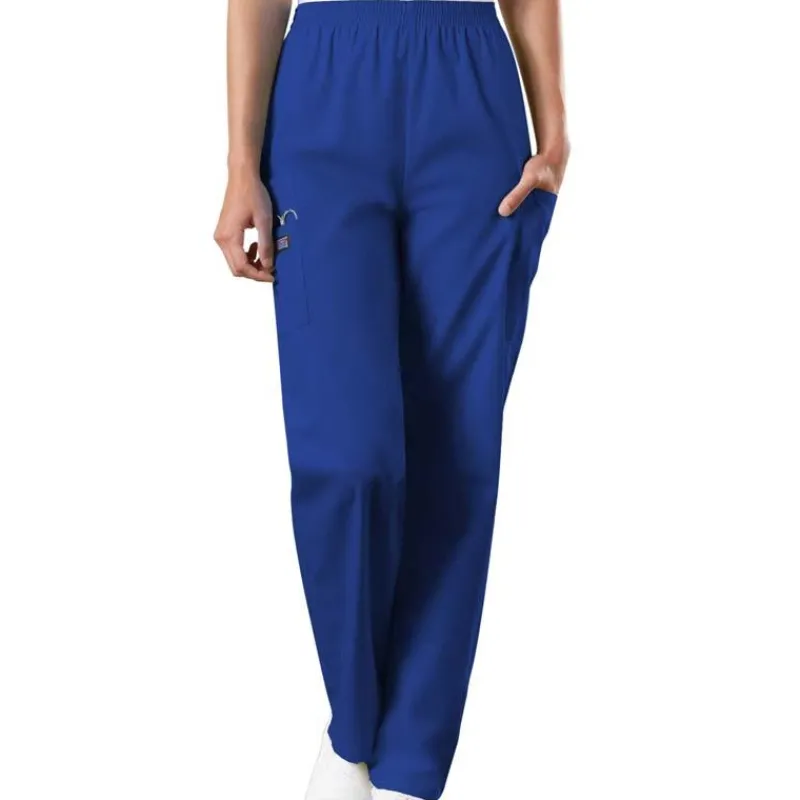 Cherokee Workwear Scrub Pants*Women's Pull On Cargo Scrub Pants - Petite
