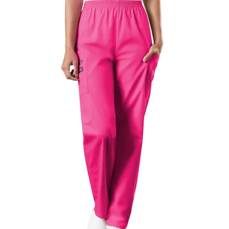Cherokee Workwear Scrub Pants*Women's Pull On Cargo Scrub Pants - Petite