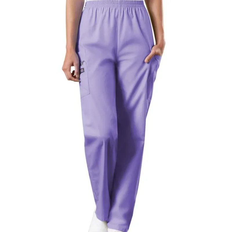 Cherokee Workwear Scrub Pants*Women's Pull On Cargo Scrub Pants - Tall