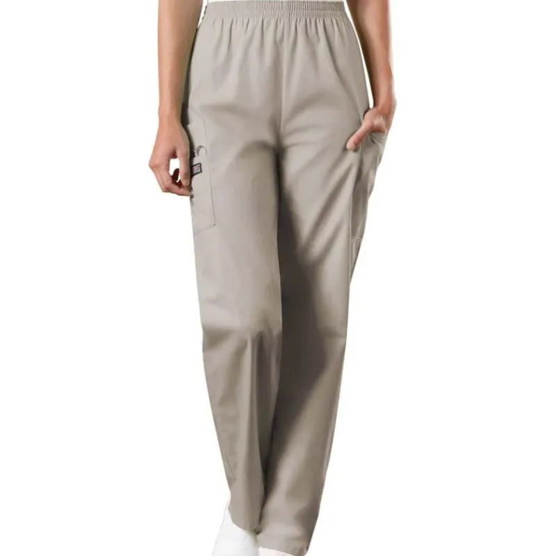 Cherokee Workwear Scrub Pants*Women's Pull On Cargo Scrub Pants - Petite
