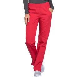Cherokee Workwear Scrub Pants*Women's Pull-On Cargo Scrub Pant