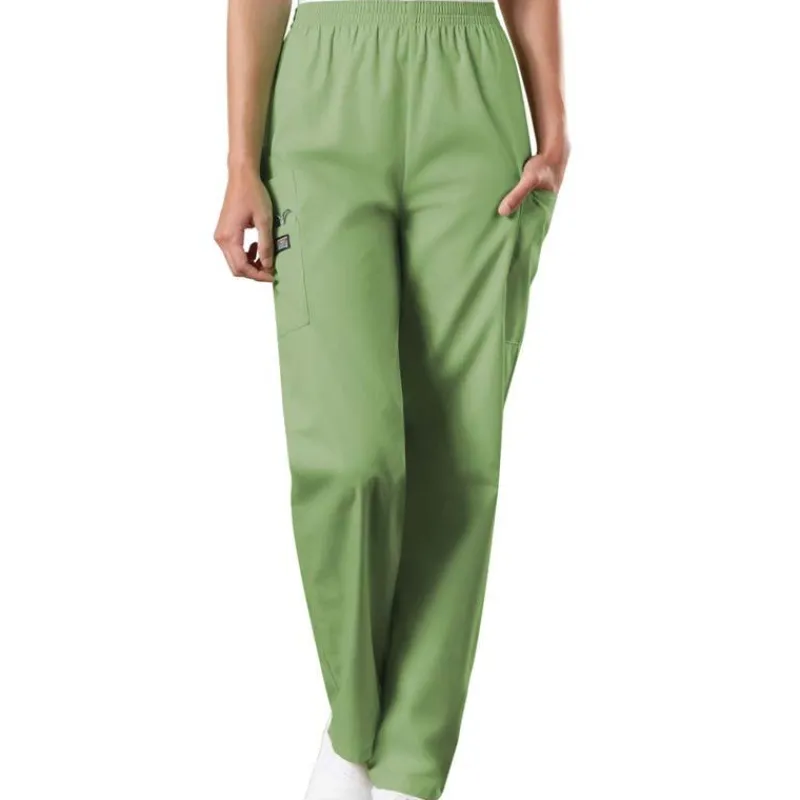 Cherokee Workwear Scrub Pants*Women's Pull On Cargo Scrub Pants - Petite