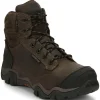 Chippewa Non-Slip Boots | Non-Steel Safety Toe*Men's 6" Cross Terrain Waterproof Insulated Nano Composite Toe Work Boot Graphite Gray