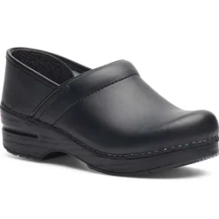 Dansko Non-Slip Shoes | Footwear*Professional Box Leather Clog Black