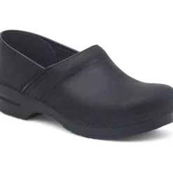 Dansko Non-Slip Shoes | Footwear*Professional Oiled Leather Clog Black