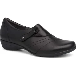 Dansko Slip-Ons | Footwear*Women's Franny Slip On Black Milled Nappa