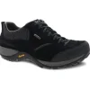 Dansko Footwear | Non-Slip Healthcare*Women's Paisley Waterproof Athletic Oxford-Wides Black/black Suede