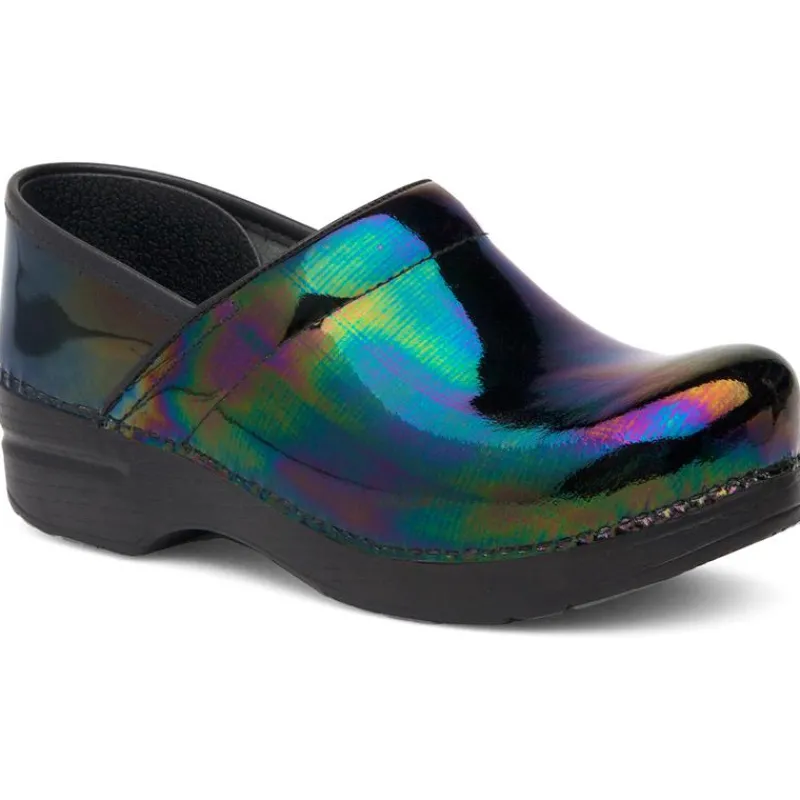 Dansko Footwear | Clogs*Women's Professional Leather Clog Petrol Patent