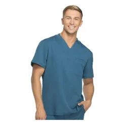 Dickies Dynamix Scrub Tops*Men's V-Neck Scrub Top