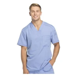 Dickies Dynamix Scrub Tops*Men's V-Neck Scrub Top