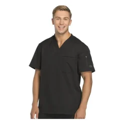 Dickies Dynamix Scrub Tops*Men's V-Neck Scrub Top