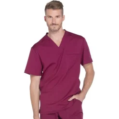 Dickies Dynamix Scrub Tops*Men's V-Neck Scrub Top